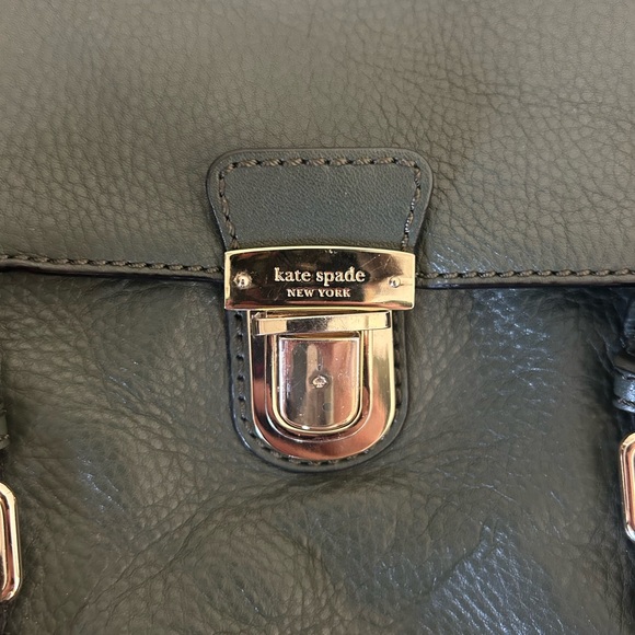 Kate Spade hunter green purse - Picture 4 of 8